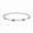 Peridot, variant on Peridot Bracelet in Sterling Silver - Green Bracelets for Women Adjustable Engagement Wedding Jewelry Size - 7.25 Inches Birthday Christmas Gifts