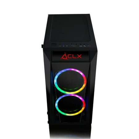 CLX - SET Gaming Desktop - Intel Core i7 9700F  - 16GB Memory - GeForce RTX 3060 Ti - 240GB SSD + 2TB HDD