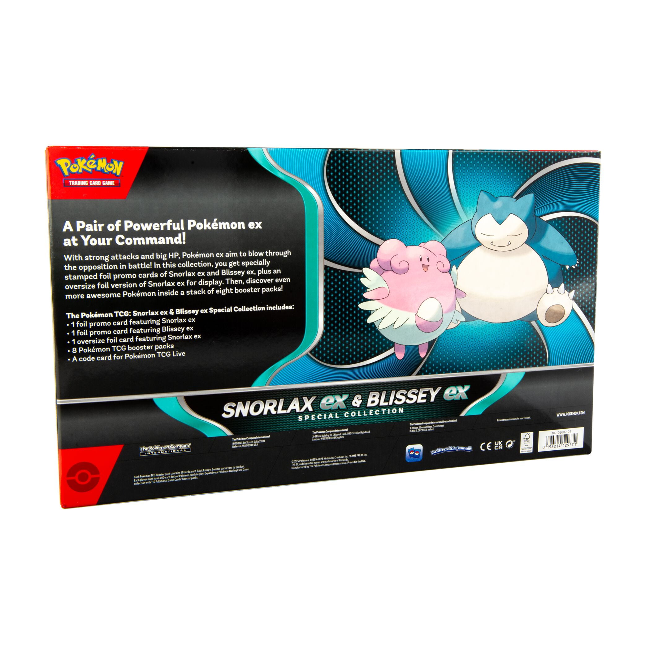Pokmon Trading Card Game Snorlax ex & Blissey ex Special Collection -  Walmart.com