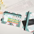 thumbnail image 4 of Baseball 2 Pack Pencil Pouch for 3 Ring Binder Smooth Zipper Folders with Pockets Clear Window Pencil Case, 4 of 6