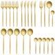 thumbnail image 1 of Juego de cubiertos Zalaxt flatware 24pcs de acero inoxidable para 6 personas con estuche, 1 of 5
