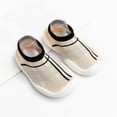 thumbnail image 2 of ZCFZJW Cute Cartoon Pattern Baby Floor Socks Summer Toddler Kids Boys Girls Anti-Slip Slipper Shoes Home Indoor Soft Soled Shoes Socks Z15-Beige 12-18 Months, 2 of 4
