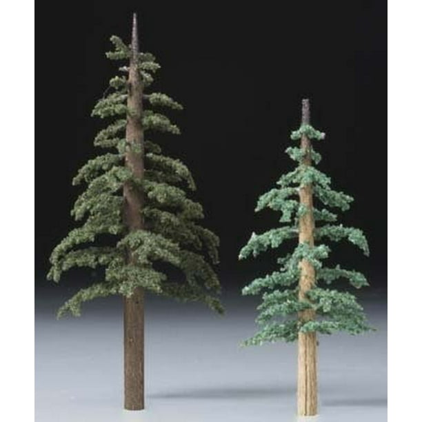 woodland scenics tr1627 premium lodgepole tree, 45" (2)