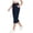 RYE1-Navy, variant on LWFFDAW Yoga Capri Pants for Women High Waist Drawstring Straight Leg Running Pants Breathable Comfy Gym Athletics Capris with Pockets