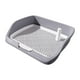 thumbnail image 4 of Bandeja sanitaria para perros, bandeja para orinar en interiores, antisalpicaduras para orina de mascotas en interiores y exteriores. Gris, 4 of 9