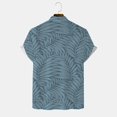 thumbnail image 3 of toraway Chemise Homme Reste Améliorée Ajustable Printemps Simple Décontractée Col Imprimé Complet Plage Manches Courtes Vacances Extérieur TTTG, 3 of 3