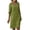 Khaki, variant on Winter Savings Clearance! Lindreshi Midi Dresses for Women with Sleeves Fashion Women Casual Sexy Round Neck Printing Summer 1/2Sleeve Dress