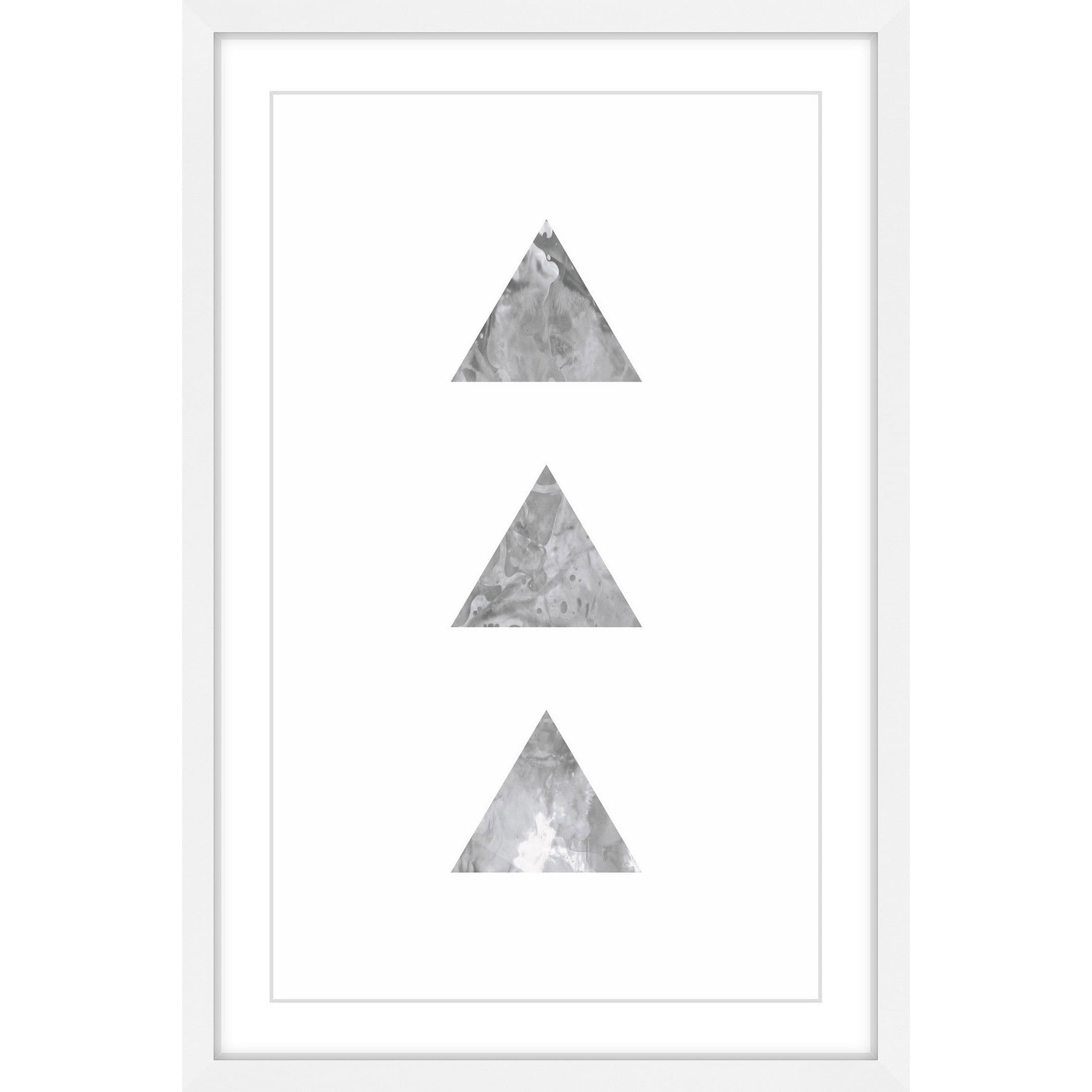 Marmont Hill "Tri" by Bryon White Framed Painting Print