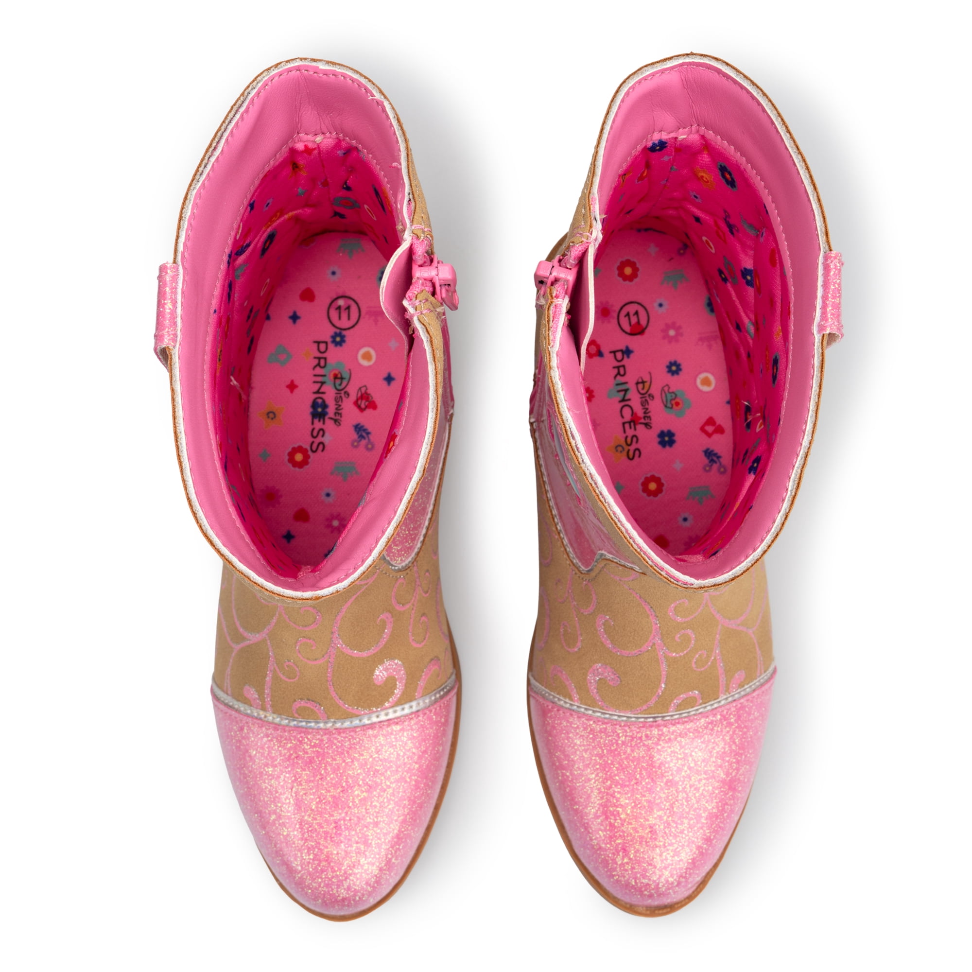Disney Princess Toddler Girls License Cowboy Boot