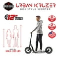 Madd Gear Urban Glide Commuter Scooter Black/White