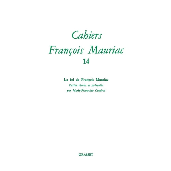 Cahiers numÃ©ro 14, (Paperback)