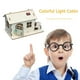 thumbnail image 1 of Conjunto de juguete de modelo de construcción de ensamblaje de cabina de madera hecho a mano DIY para niños con luz, 1 of 9