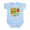 Sky Blue, variant on CafePress - Leap Year Birthday, You're 7 Years Old Infant Body - Baby Light Bodysuit, Size Newborn - 24 Months