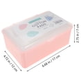 thumbnail image 3 of WUSUOWEI Makeup Cleaning Pads with Storage Box,White Color,Cotton Material,Soft and Gentle,1000PCS, 3 of 9