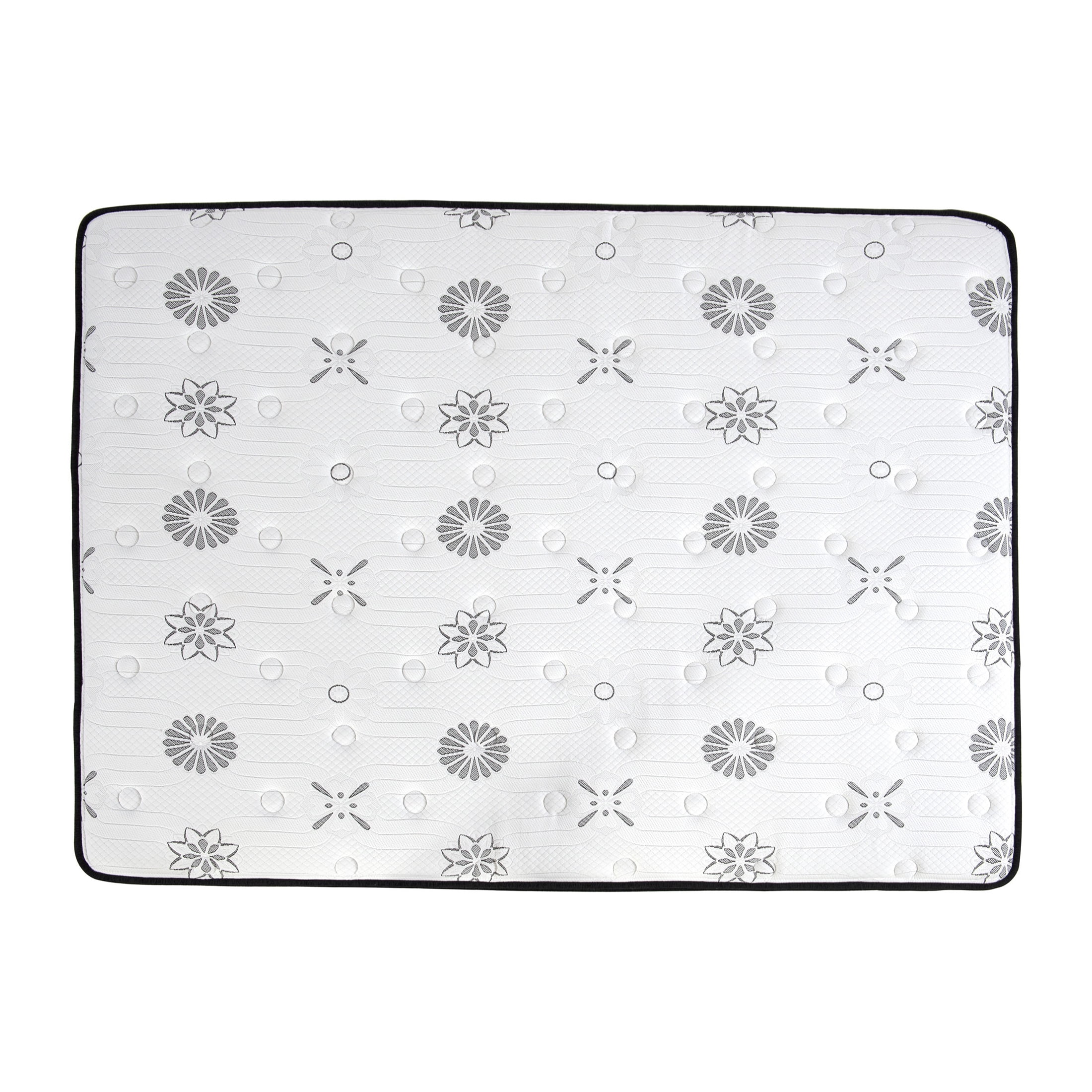 JERFIT 12 Inch King Hybrid Mattress in a Box, Medium Plush Feel, Gel-Infused Foam Pocket Coils for Cool Sleep Motion Isolation, CertiPUR-US Certified