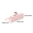 thumbnail image 3 of Portable Power Bank 5000mAh under $5! Yrmaups Portable Power Bank, 5000mAh Compact Lipstick Power Bank with Built in Cables, Fast Charging Battery Pack for Phone, Mini Emergency Charger, 3 of 8