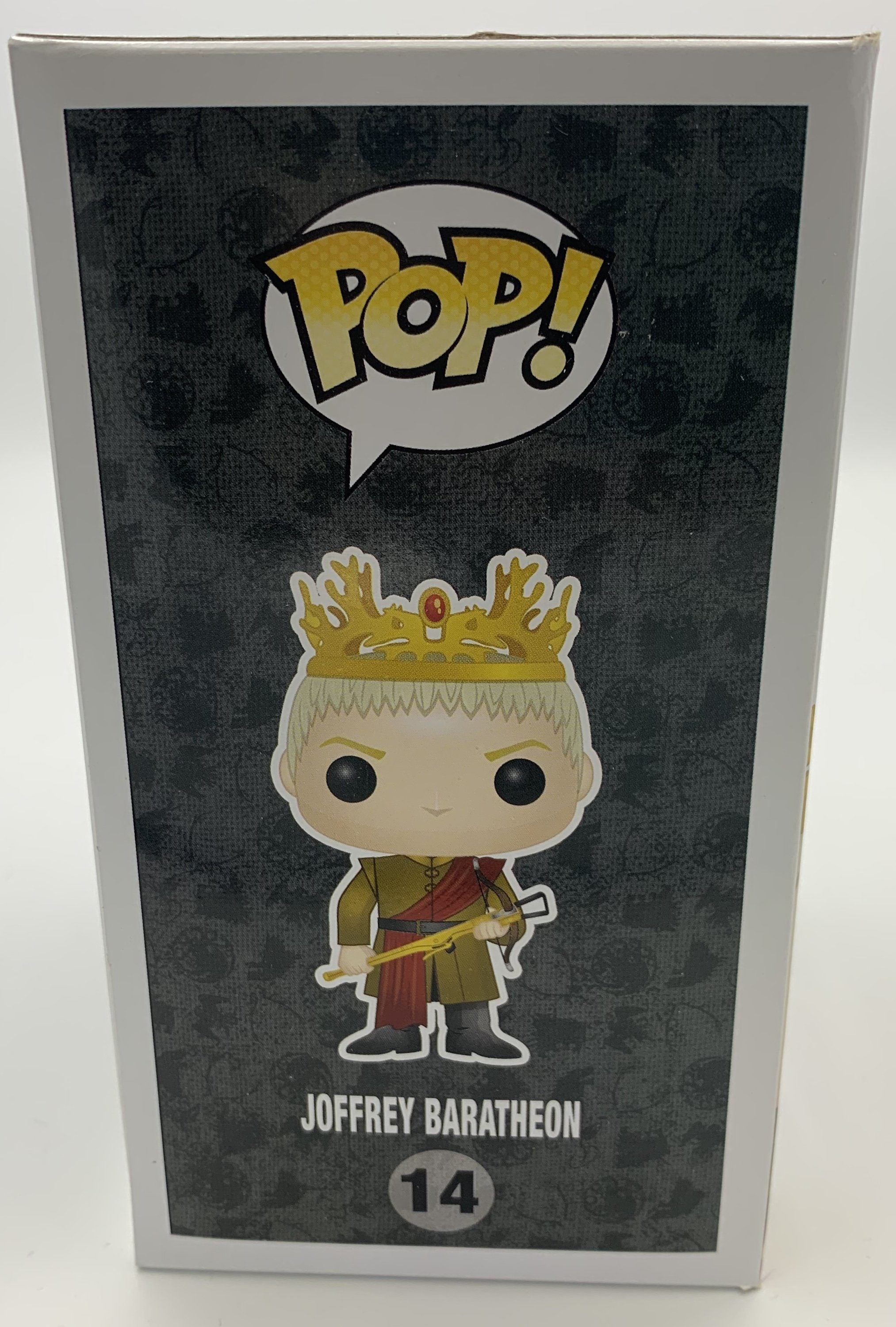 Funko Pop Game of Thrones Joffrey Baratheon 14 Box Damage