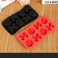 thumbnail image 5 of BJYX Creative Skull Ice Mold 8 Grids Food Grade TPR Ice Cube Tray Mould, 5 of 5
