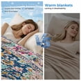 thumbnail image 2 of Colorful Boho Cooling Blanket,Lightweight Breathable Summer Throw Blanket with Double Sided Cold Effect,Ethnic Vintage Mexican Flowers Southwestern Picnic Blankets Bed Sheet for Hot Sleepers 40"x60", 2 of 8