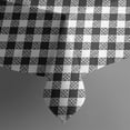thumbnail image 5 of Black White Small Checkered Pattern Square Tablecloth,Waterproof Square Table Cover,Wipeable Spillproof Washable Table Cover for Home Kitchen Party Decor 60"x60"(152x152cm), 5 of 6