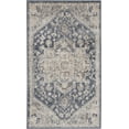 thumbnail image 3 of Nourison Concerto Floral Ivory Blue 2'2" x 3'9" Area Rug, (2x4), 3 of 9