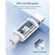 thumbnail image 3 of 2 paquetes de auriculares con cable para iPhone con micrófono incorporado y control de volumen Plug & Play Auriculares estéreo de alta fidelidad con reducción de ruido compatibles con iPhone 14/13/12/, 3 of 5