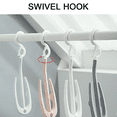 thumbnail image 4 of Plastic Slippers Hook, Bike Shoe Holder, Sturdy Shoe Racks Compatible Hanging Shoe Organizer, 4 of 5