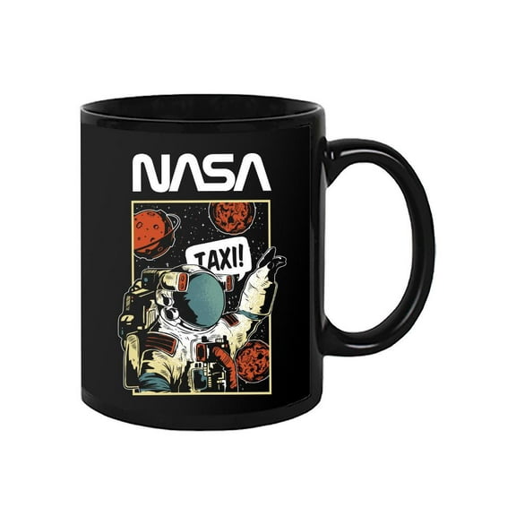 NASA Nasa Astronaut Portrait Taxi Mug - NASA Designs,
