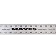 thumbnail image 3 of Mayes 10208 36 Inch Straight Edge Aluminum Ruler, Heavy Duty 36 Inch Ruler with Metric and Standard Measurements, Extra Thick Precision Straight Edge, 3 of 7