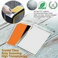 thumbnail image 2 of Woeilo Porte-Badge Transparent - Étui de Protection Étanche / Étui Vertical avec Design Scellable / Housses de Badge Transparentes Robustes pour Réunions d'Affaires Événements d'Entreprise Transparent, 2 of 5