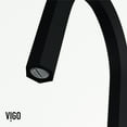 thumbnail image 2 of VIGO Hart Hexad Single Handle Pull-Down Spout Kitchen Faucet in Matte Black, 2 of 13