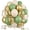 Green, variant on 50Pcs Pink Balloons Set and 12 Inches Rosegold Confetti Balloons for Wedding Birthday Party Girl Party.