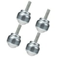 thumbnail image 3 of FOMIYES 4Pcs Metal Ball Rollers Caster Wheels Carbon Steel Round Furniture Caster 3.30X1.20X1.20in, 3 of 8