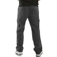 thumbnail image 3 of Men's Comfort Heavyweight Fleece Cargo Sweatpants, 3 of 6