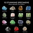 thumbnail image 3 of NATIONAL GEOGRAPHIC Rock & Mineral Collection - Rock Collection Box for Kids, 15 Rocks and Minerals, Desert Rose, Agate, Rose Quartz, Jasper, Tiger's Eye, Great STEM Science Kit for Bo, 3 of 5