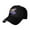 Black, variant on Western Carolina University Casual Sandwich Baseball Cap Adjustable For Men For Women
