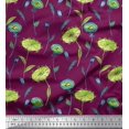 thumbnail image 1 of Soimoi Cotton Jersey Fabric Lotus Seed Watercolor Decor Fabric Printed Yard 58 Inch Wide, 1 of 1