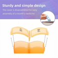 thumbnail image 3 of 2 Times A Day Monthly Pill Organizer, 30 Day Pill Box With Small Compartments, 3 of 4