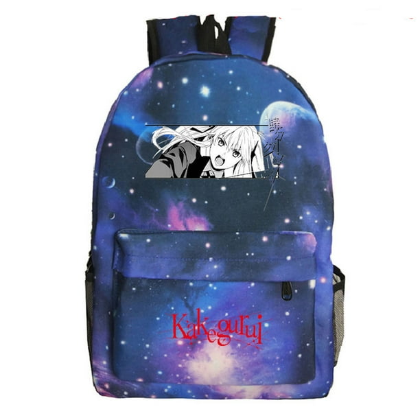 Mochila escolar Anime Kakeguruis para niños, 31 x 14 x 45 cm