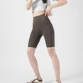 thumbnail image 2 of WEHUSE Biker Shorts Women 5" Tummy Control Workout Shorts with Pockets, High Waisted Yoga Running Gym Shorts Spandex Compression, 2 of 4