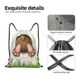 thumbnail image 6 of Bingfone Brown Bunny Drawstrings Backpacks Bags For Men Women Gym Drawstrings Bag, 6 of 9