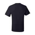 thumbnail image 2 of Hanes Men's Beefy-T T-Shirt with Pocket, Navy, Medium, 2 of 3