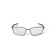 Oakley Unisex Size 58 Rectangular Extender Optical Glasses with Case, Matte Gunmetal/Demo Lens