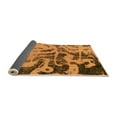 thumbnail image 2 of Ahgly Company Indoor Square Persian Orange Bohemian Area Rugs, 7' Square, 2 of 4