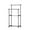B, variant on Kdkad Metal Garment Rack with Bottom Shoe Shelf, Freestanding Clothing Rail with Wheels for Bedroom, Entryway Storage Organizer, Shoe Rack Cabinet
