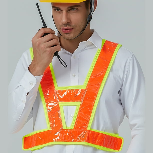 SFVest High Visibility Reflective Vest Reflective Safety Strap Vests