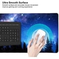 thumbnail image 2 of Full Moon Mouse Pad, Blue Starry Large Mouse Pads, Anti-Slip Rubber Base XXL Mouse Pad for Full Desk, 2 of 5