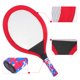 thumbnail image 4 of BRIGHTFUFU 1 par de raquetas de tenis para niños, raquetas ovaladas de bádminton para jugar, accesorios de juego para guardería, escuela primaria, deportes al aire libre (rojo), 4 of 8