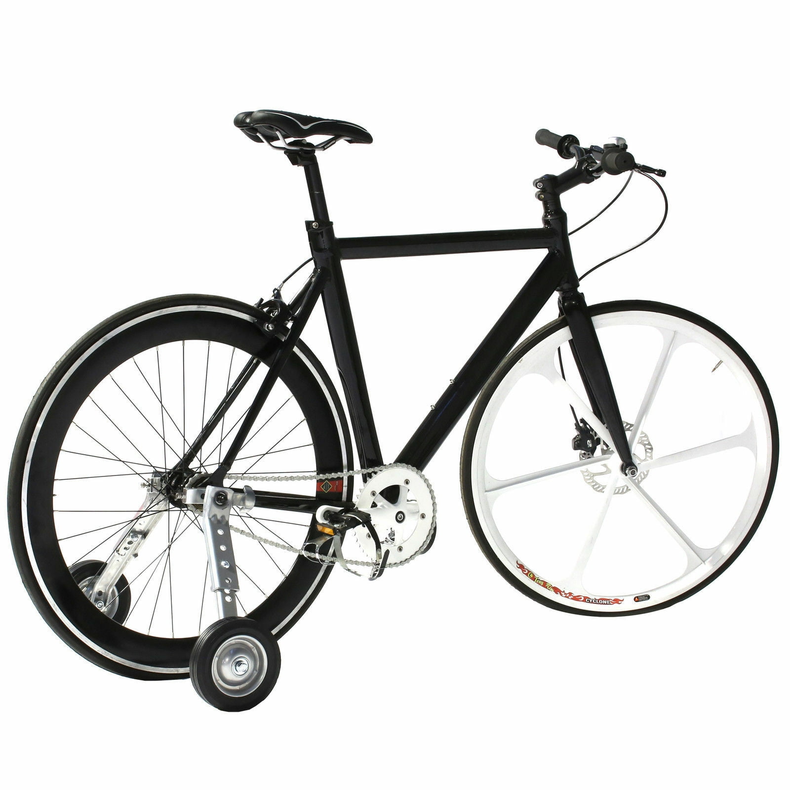 adult bike with stabilisers