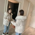 thumbnail image 2 of Viikei Winter Coats for Women 2020 Winter Womens Warm Coat Hooded Jacket Slim Winter Outwear Plus Velvet, 2 of 3